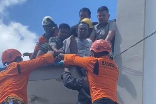  Pasien Penyakit Jantung Kabur ke Atas Atap RSU Leona Kupang