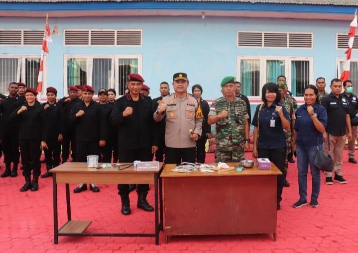 Lapas Kelas IIA Kupang Gandeng BNN, Polresta dan TNI Geledah Kamar Warga Binaan