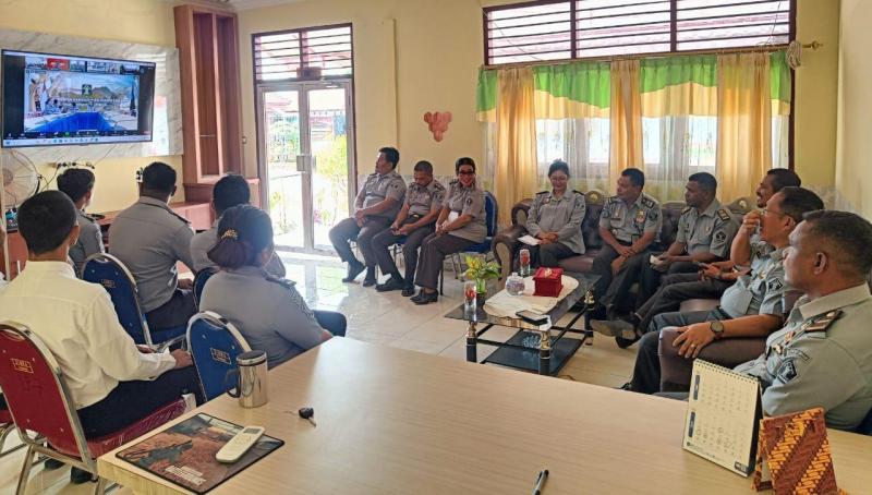 Kakanwil NTT Hukum dan HAM Ingatkan Lapas Atambua Agar Disiplin dan Hindari Pungli