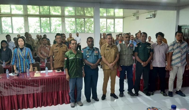 Pemda Belu, Cis Timor dan CRS gelar Lokakarya Penyusunan Rencana Penanggulangan Bencana 