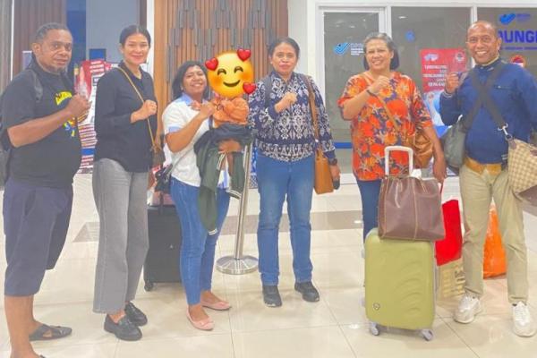 Bayi 11 Bulan Dijemput Polisi di Bogor-Jawa Barat Setelah Dibawa Kabur Ayahnya