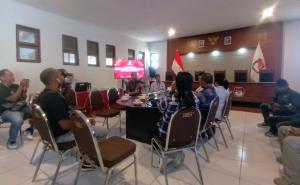 Coffee Morning KPU Belu Bareng Awak Media, Pengawas Pemilu dan Instansi Pemerintah