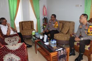 Kapolres Sikka Temui Uskup Maumere dan Ketua MUI