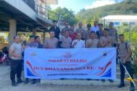 Polres Manggarai Barat Bakti Religi dengan Bersihkan Rumah Ibadah di Labuan Bajo