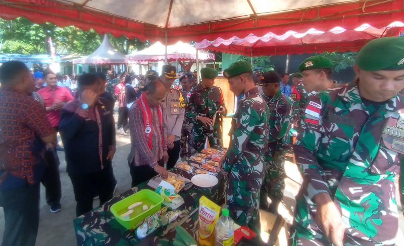 Dorong UMKM Satgas Yonif 742/SWY, Pemda Akan Komunikasikan dengan BPOM