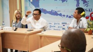  Kunjungi Media, Ansy Lema Ungkap Peran Media Ciptakan Pilkada yang Bermartabat