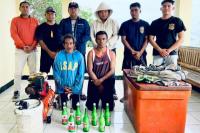 Kepergok Bawa Bom Ikan, Dua Nelayan Asal Semau Diamankan Ditpolairud Polda NTT
