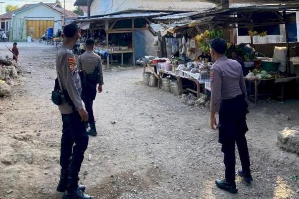  Polresta Kupang Razia Praktek Judi di Pasar Tradisional di Kota Kupang