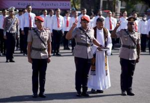 Kapolsek Alak Dilantik Jabat Kasat Reskrim Polresta Kupang Kota