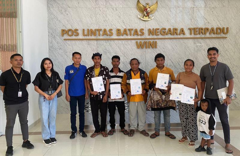 Melintas secara Ilegal ke Indonesia, Imigrasi Atambua Deportasi Enam Warga Timor Leste 