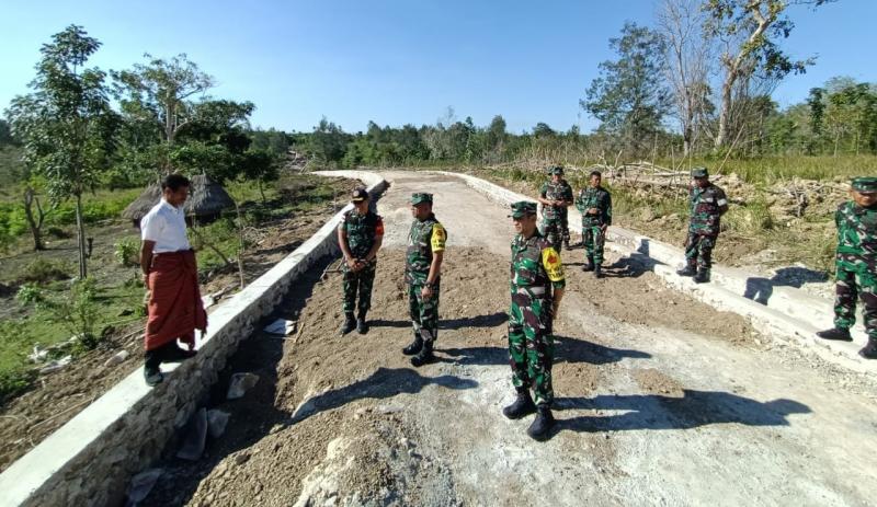 Tim Wasev TMMD ke-121 Apresiasi Kinerja Satgas TMMD bersama Masyarakat