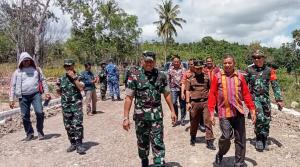 TMMD ke-121 Kodim 1605/Belu Sukses Bangun Jalan dan Rehab Rumah di Malaka 