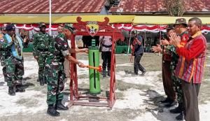 TMMD ke-121 Kodim 1605/Belu TA 2024 di Malaka perbatasan RI-RDTL Resmi Ditutup