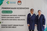 Sehari Usai Mendaftar ke KPU NTT, Ansy-Jane Jalani Medical Check Up di RSUP Ben Mboi
