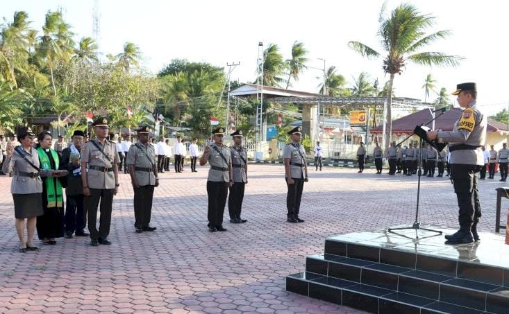Ini Daftar Pejabat Utama yang Dilantik Kapolres Kupang
