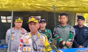 Aparat Gabungan Polri-TNI Siaga Bantu Pam di PLBN Motaain Terkait Kunjungan Paus ke Dili 
