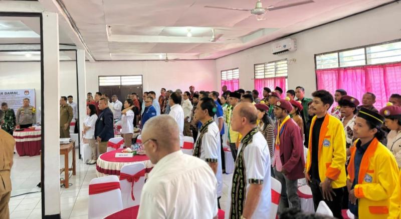 Polres Belu Gelar Ikhtiar Bersama Paslon Wujudkan Pilkada Damai 2024