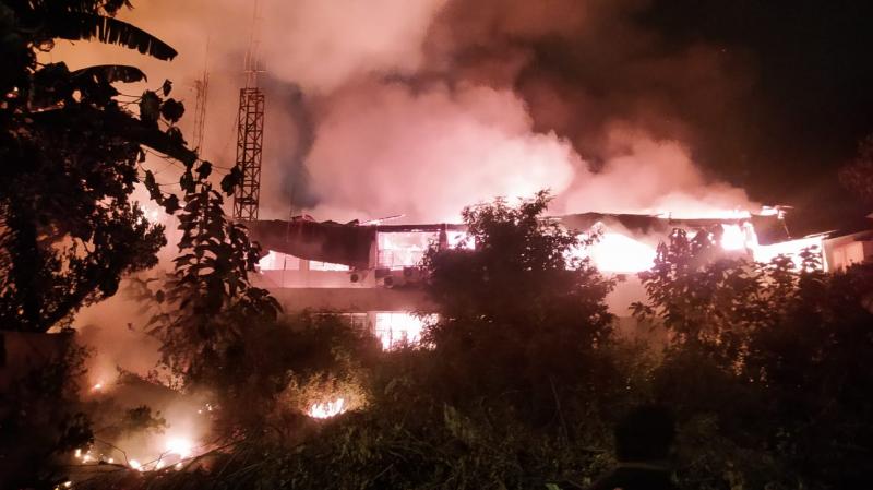 Kantor Dinas Kesehatan Provinsi NTT Ludes Dilalap `Si Jago Merah`