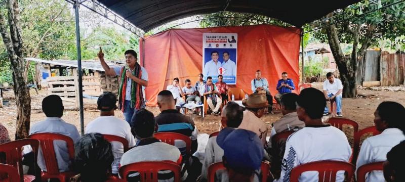 Kampanye di Lesepu, WL-VH Dengar Curhat Warga Dijanjikan Rp 7,5 Juta Tak Terealisasi 