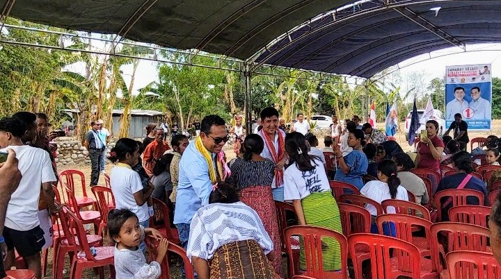 WL-VH Kampanye di Belakang Lapas, Warga Keluhkan Jalan Masuk, Lampu Jalan dan Bronjong Sungai