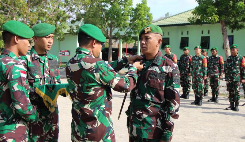 Dansatgas Yonif 741/GN : Prajurit Tunjukkan Dedikasi Baik Selama Bertugas di Perbatasan RI-RDTL 