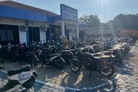 Polres Manggarai Barat Jaring Ratusan Kendaraan Tanpa TNKB di Labuan Bajo