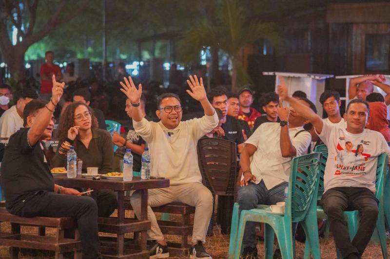 Temui Gen Z di Sikka, Cagub NTT Ansy Lema: Maumere Adalah Kota Kreatif