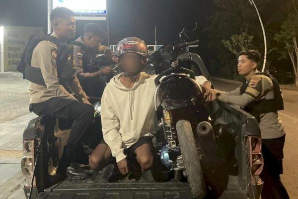 Polisi Amankan Tiga Sepeda Motor yang Terlibat Balapan Liar di Jalan Piet Tallo-Kota Kupang