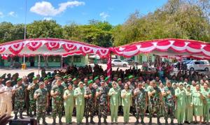 Arahan di Kodim Belu, Pangdam Udayana Minta Prajurit Jaga Keharmonisan Keluarga 