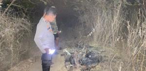 Sepeda Motor di Rote Timur Hilang Dua Hari, Saat Ditemukan Hangus Terbakar Tinggal Rangka