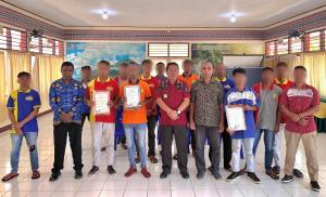 14 WBP Lapas Atambua Terima Ijazah Progam Pendidikan Non Formal 