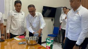 Ditresnarkoba Polda NTT Musnahkan Barang Bukti Narkotika Jenis Sabu Sabu