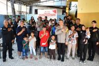 Bakti Sosial Humas Polda NTT ke Panti Asuhan di Kota Kupang