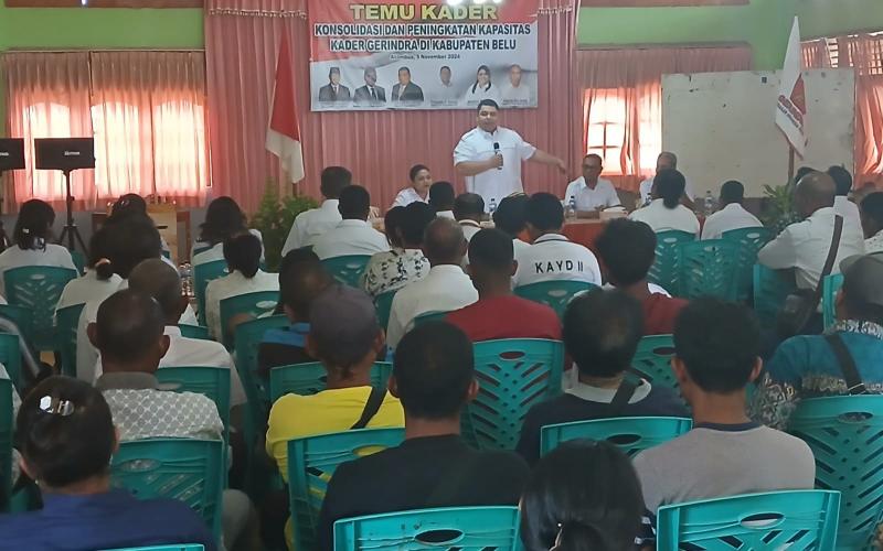 Gerindra Butuh Willy-Vicente Untuk Atasi Masalah-Masalah di Belu