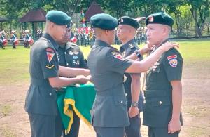 Mayor Inf. Eko Novianto Beslar Resmi Jabat Danyon 744/SYB