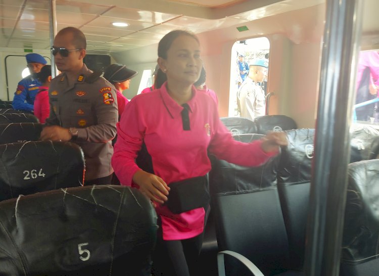 Usai ke Kupang dan TTS, Ketua umum Bhayangkari Lanjutkan  Kunjungan ke Kabupaten Terselatan Indonesi