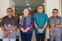 Kolaborasi Bersama Gereja, Uskup Agung Kupang Apresiasi Paslon Ansy-Jane 