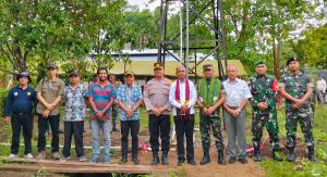 Keuskupan Atambua dan Pemda Belu Apresiasi TNI Manunggal Air Bangun Sumur Bor 