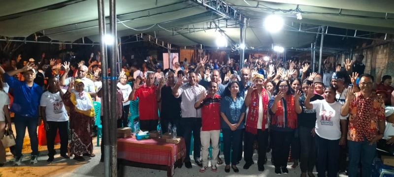  Kecamatan Alak Pastikan Dukungan Penuh untuk Menangkan Jeriko-Adinda