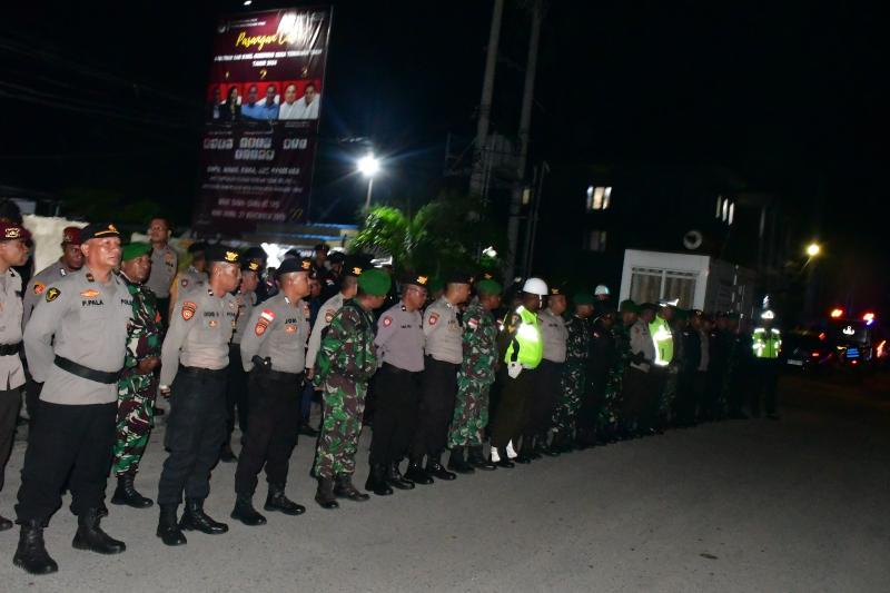 Polda NTT Gelar Patroli Skala Besar Jelang Pilkada 2024 di Kota Kupang, 