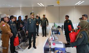 Kunker ke PLBN Motaain, Sahat  Panggabean Minta Sinergi Bersama Institusi Perkuat Pelayanan 