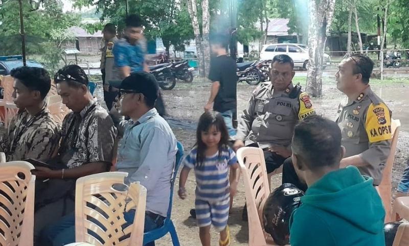 Pastikan Suasana Kondusif, Kapolres Belu Pantau Pleno Hasil Pilkada Tingkat PPK