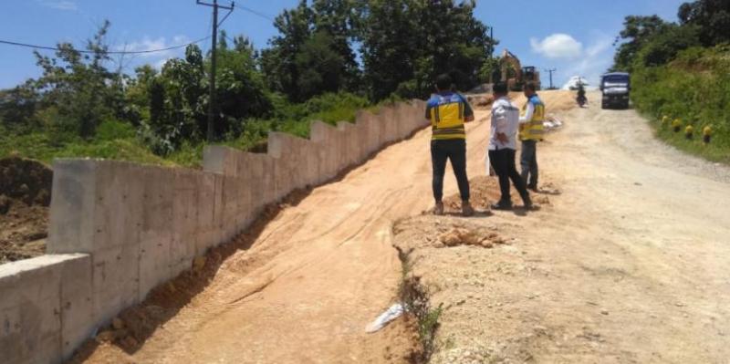 Proyek Penanganan Longsor di Malaka Belum Selesai, Diduga Dana Sudah Cair 100 Persen