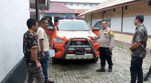  Dukung Tugas Pokok Polres TTS, Polri Bantu Satu Mobil Inafis 