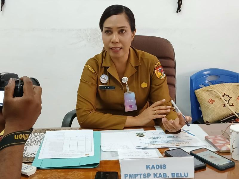 Dinas PMPTSP Belu Dapat Penghargaan dari Ombudsman