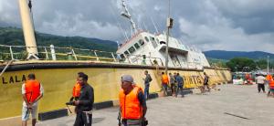 Berkarat dan Bocor, Kapal Perintis Nangalala Tenggelam di Pelabuhan Kalabahi-Alor