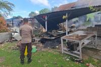 Rumah Warga Metina-Lobalain Ludes Terbakar, Sumber Api Diduga Akibat Krosleting
