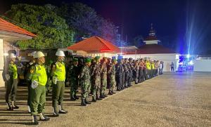Apel Gabungan TNI Polri di Belu Amankan Malam Pergantian Tahun