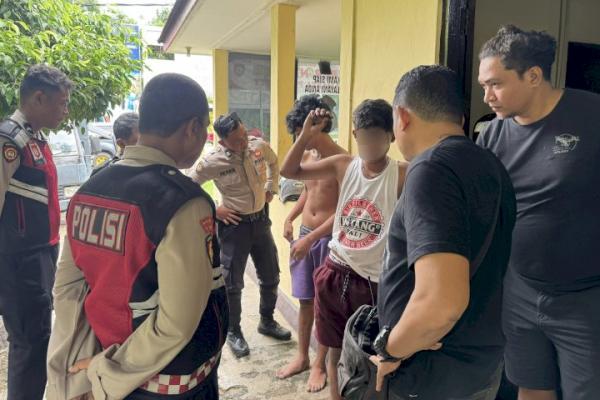 Polisi Amankan Dua Warga Nefonaek Mabuk Miras yang Viral di Medsos 