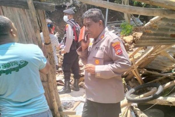  Bencana Tanah Longsor di Oebufu Makan Korban, Seorang IRT Tewas Tertimpa Longsor